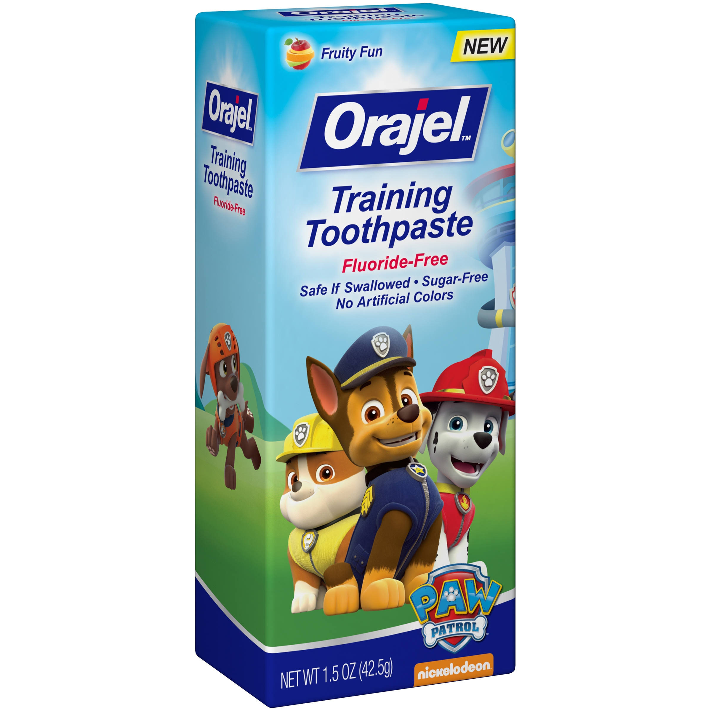Orajel Nickelodeon Paw Patrol Fruity Fun Training Toothpaste - 1.5oz