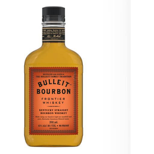 Bulleit Whiskey, Bourbon, Kentucky Straight - 200 ml