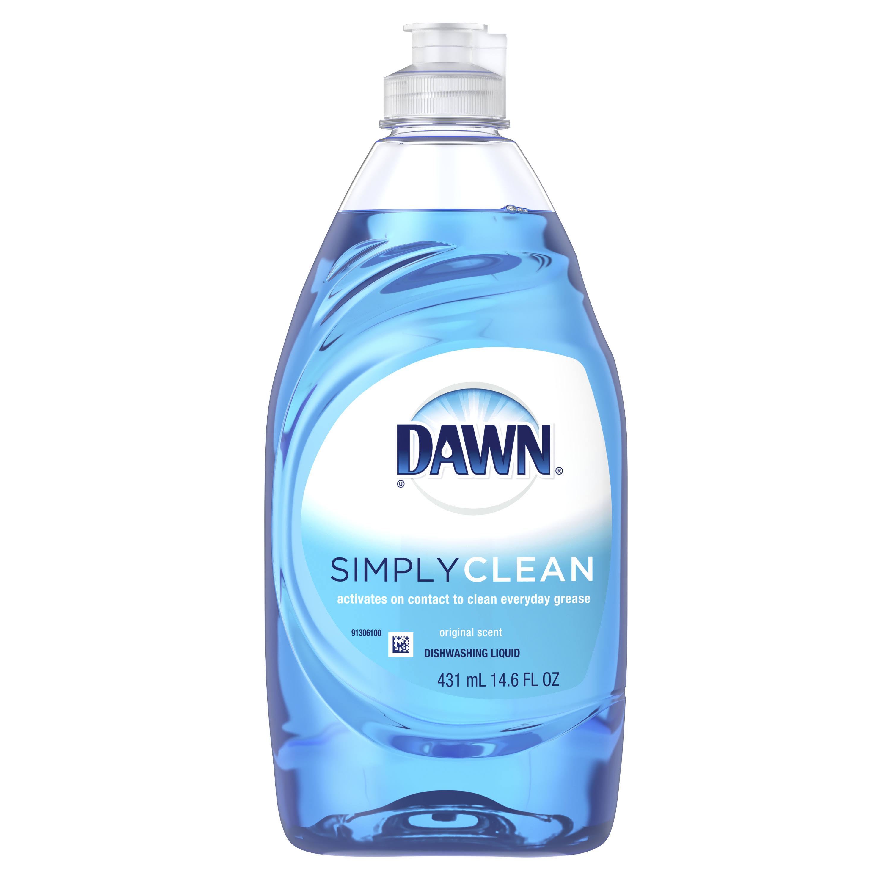 Dawn Non-Concentrated Dish Soap, Original Scent - 14.6 oz