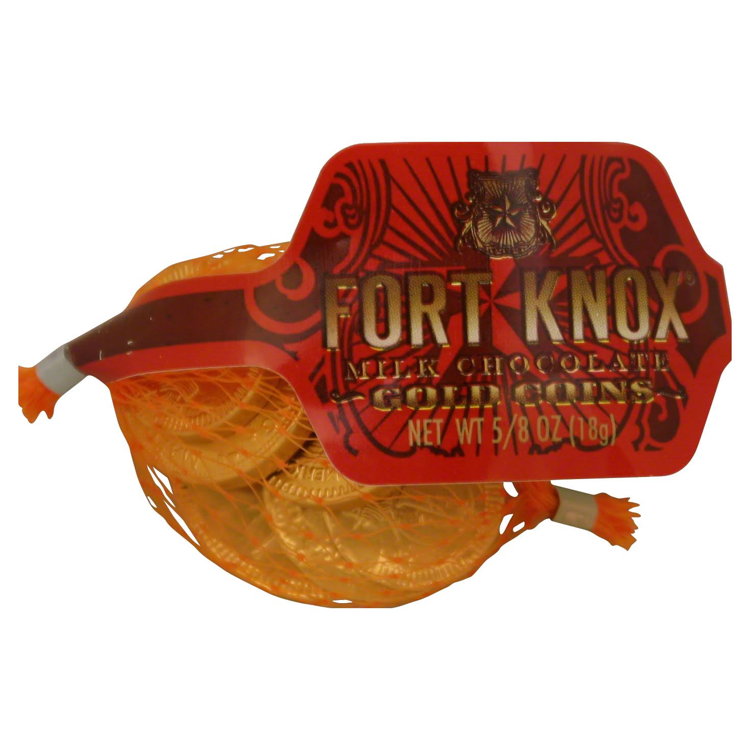 Fort Knox Milk Chocolate, Gold Coins - 0.63 oz