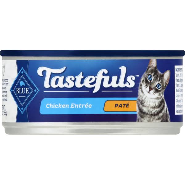 Blue Buffalo Tastefuls Natural Pate Wet Cat Food, 5.5 oz (Pack of 1)