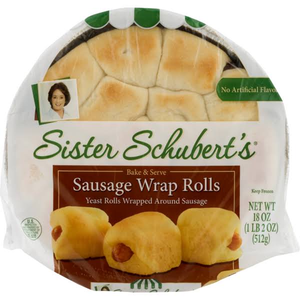 Sister Schubert's Sausage Wrap Rolls - 18oz