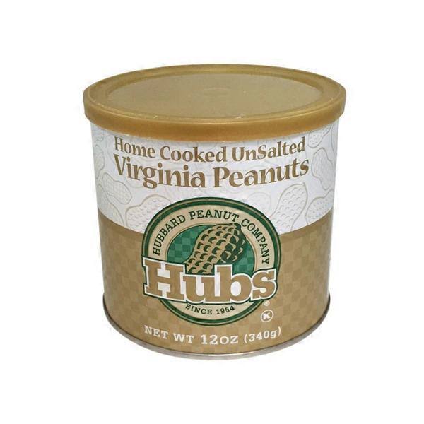 Hubs Home Cooked Virginia Peanuts - Unsalted, 12oz