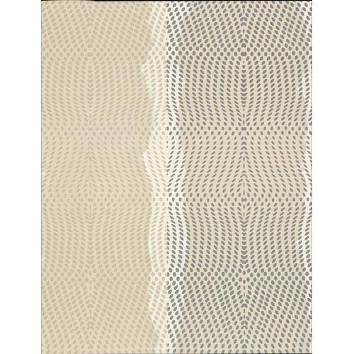 York Wallcoverings Ce3960 Culture Club Indigenous Wallpaper - Soft Neutral