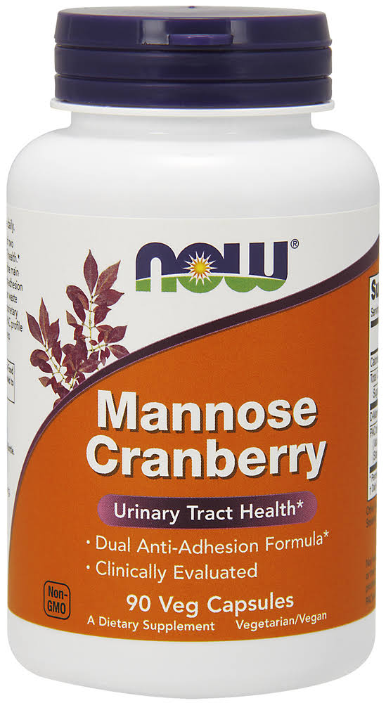Now Foods Mannose Cranberry - 90 Vcaps