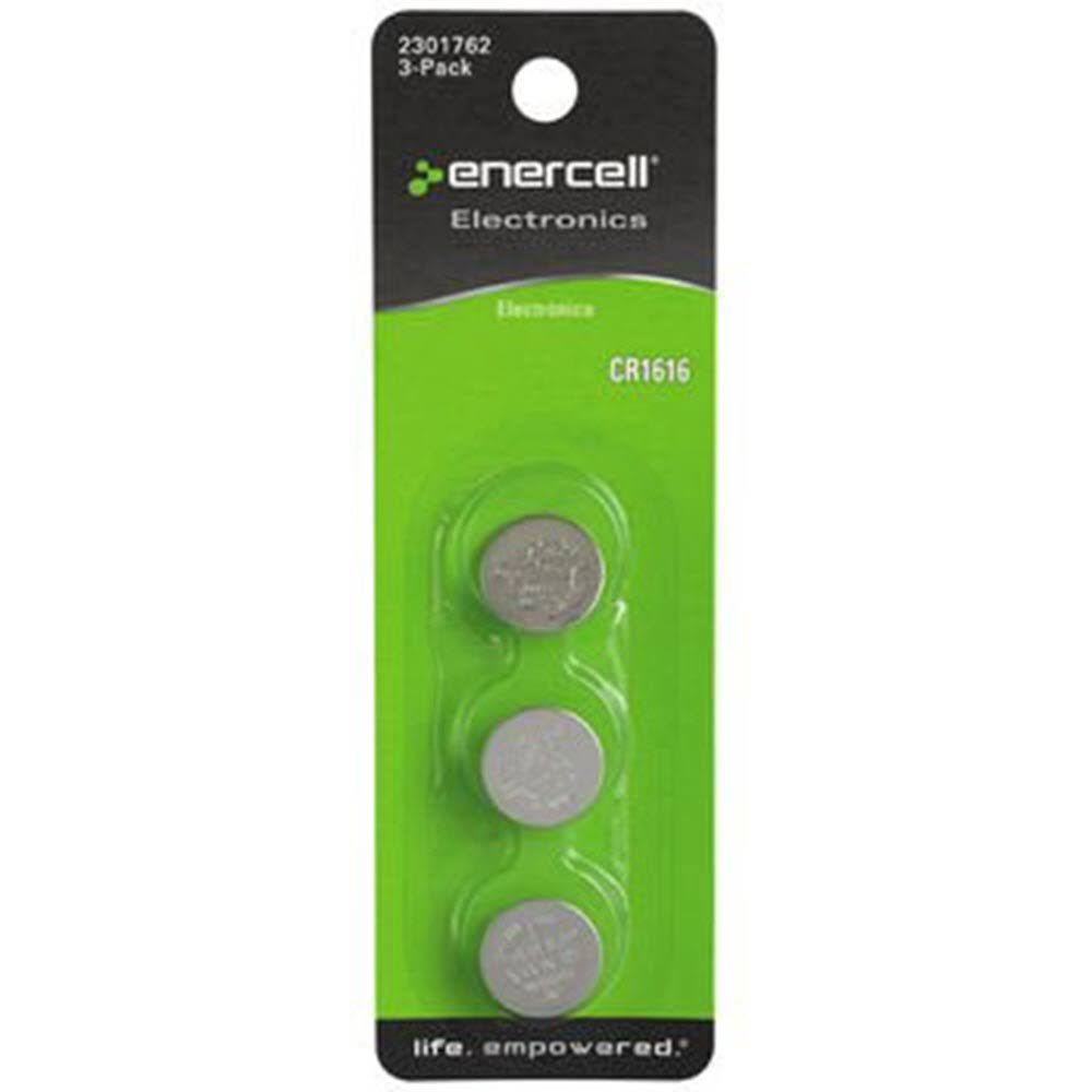 Enercell CR1632 Button Cell Lithium Battery - 3pk