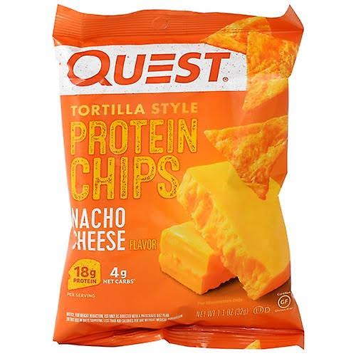Quest Protein Chips Box of 8 / Nacho Cheese