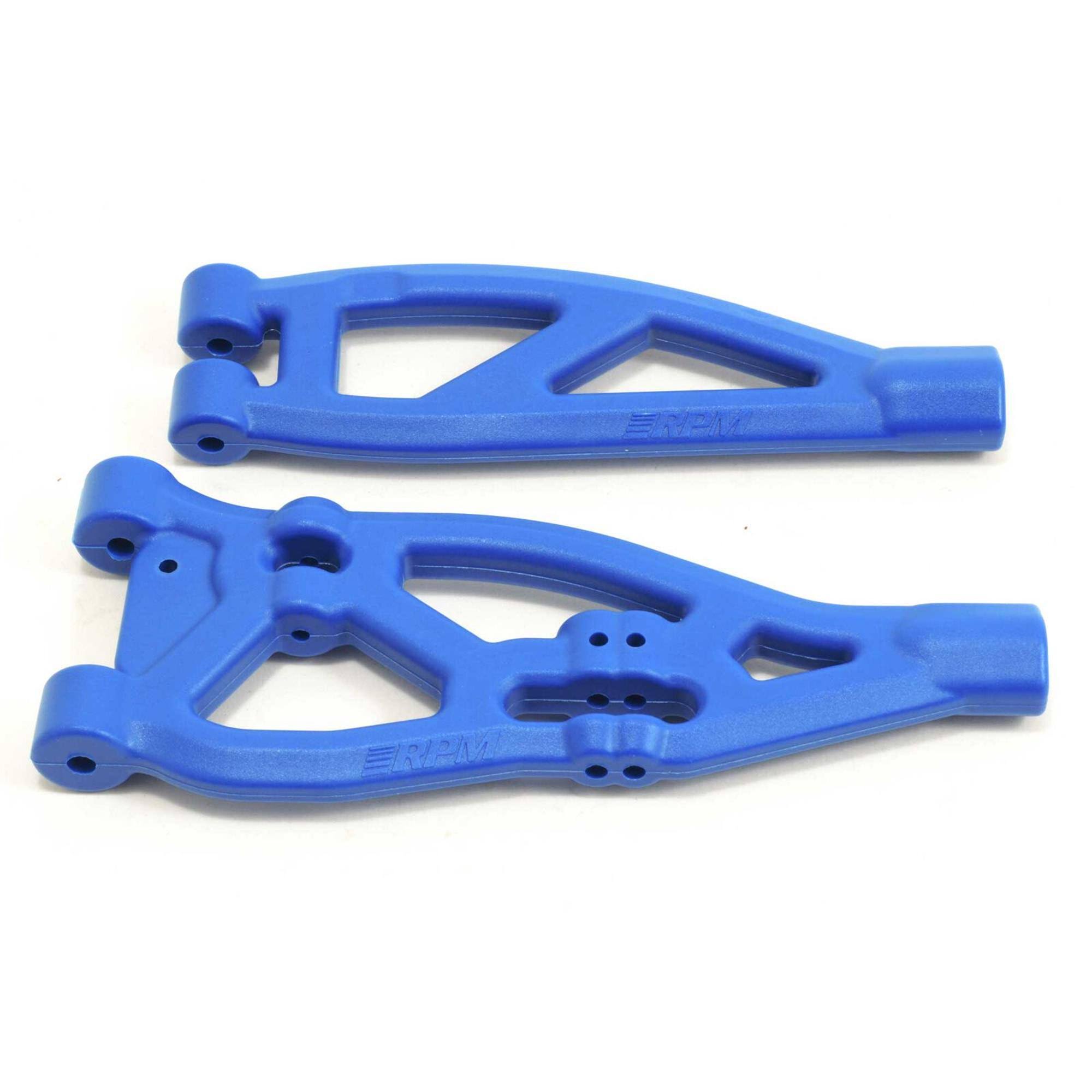 RPM Front Upper & Lower A-Arms for Arrma Kraton Talion & Outcast Blue