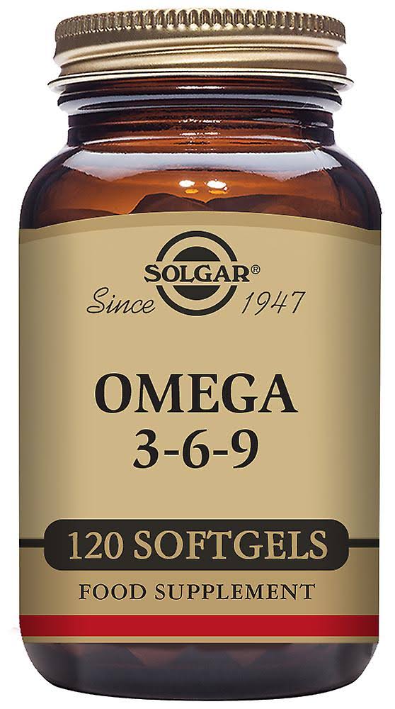 Solgar EFA 1300mg Omega 3-6-9 Dietary Supplement - 120 Softgels