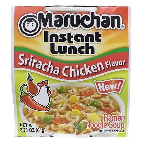 Maruchan Instant Lunch Ramen Noodle Soup - Sriracha Chicken Flavor, 2.25oz