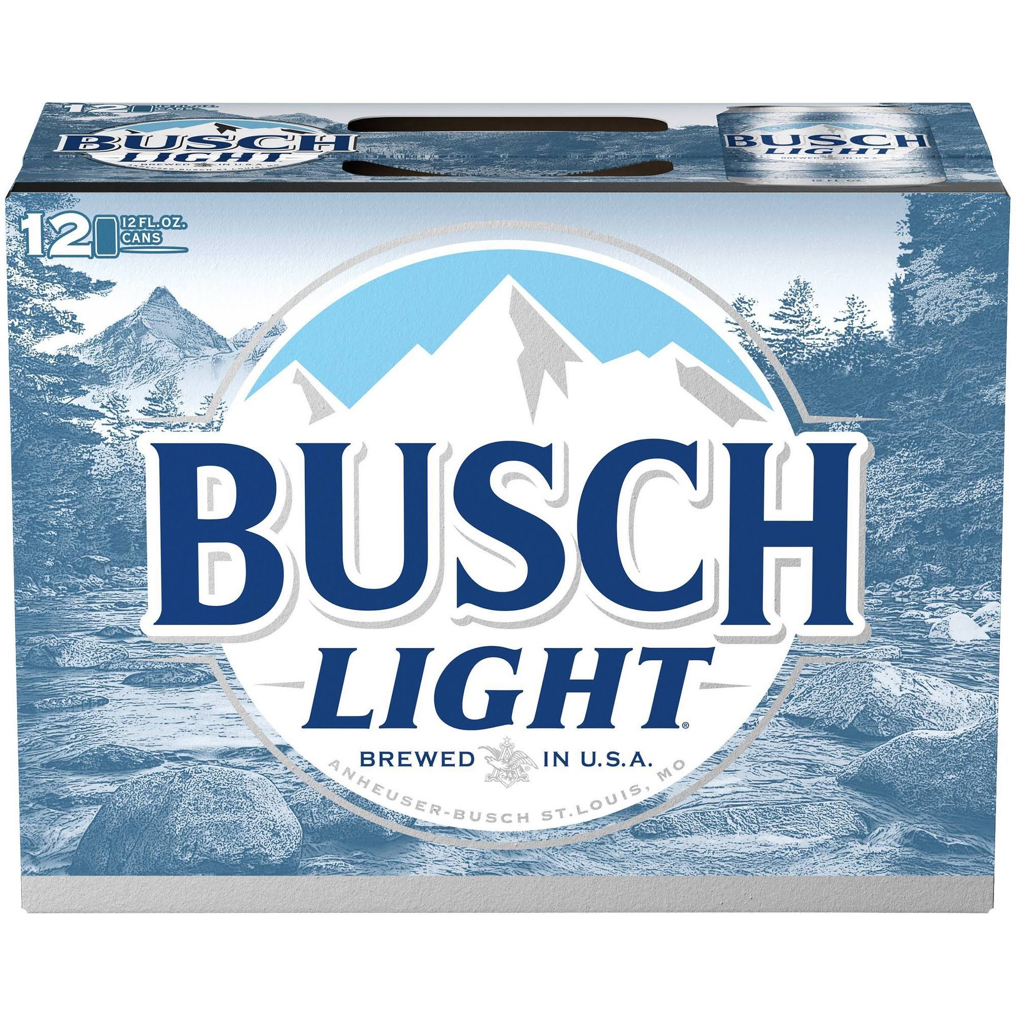 Busch Light Beer - 12 Cans