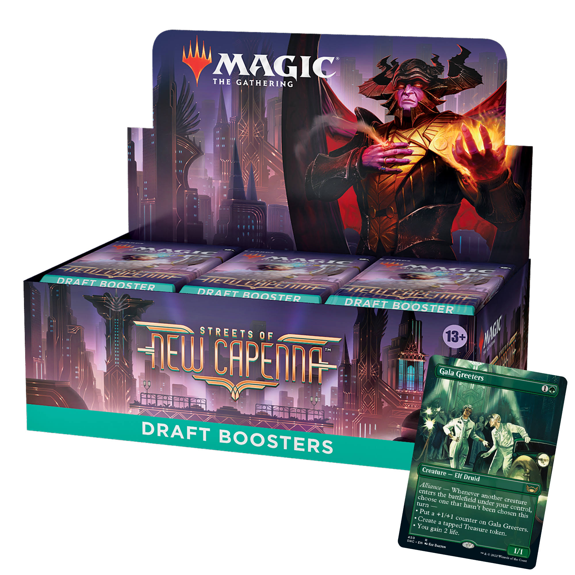 Magic The Gathering - Streets of New Capenna - Draft Booster Box