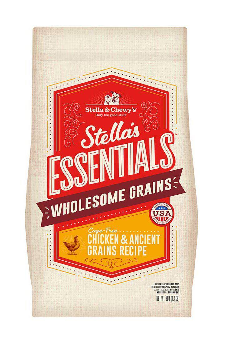 Stella & Chewy's Essentials Cage-Free Chicken & Ancient Grains Recipe Dog Food - 3-Lbs.