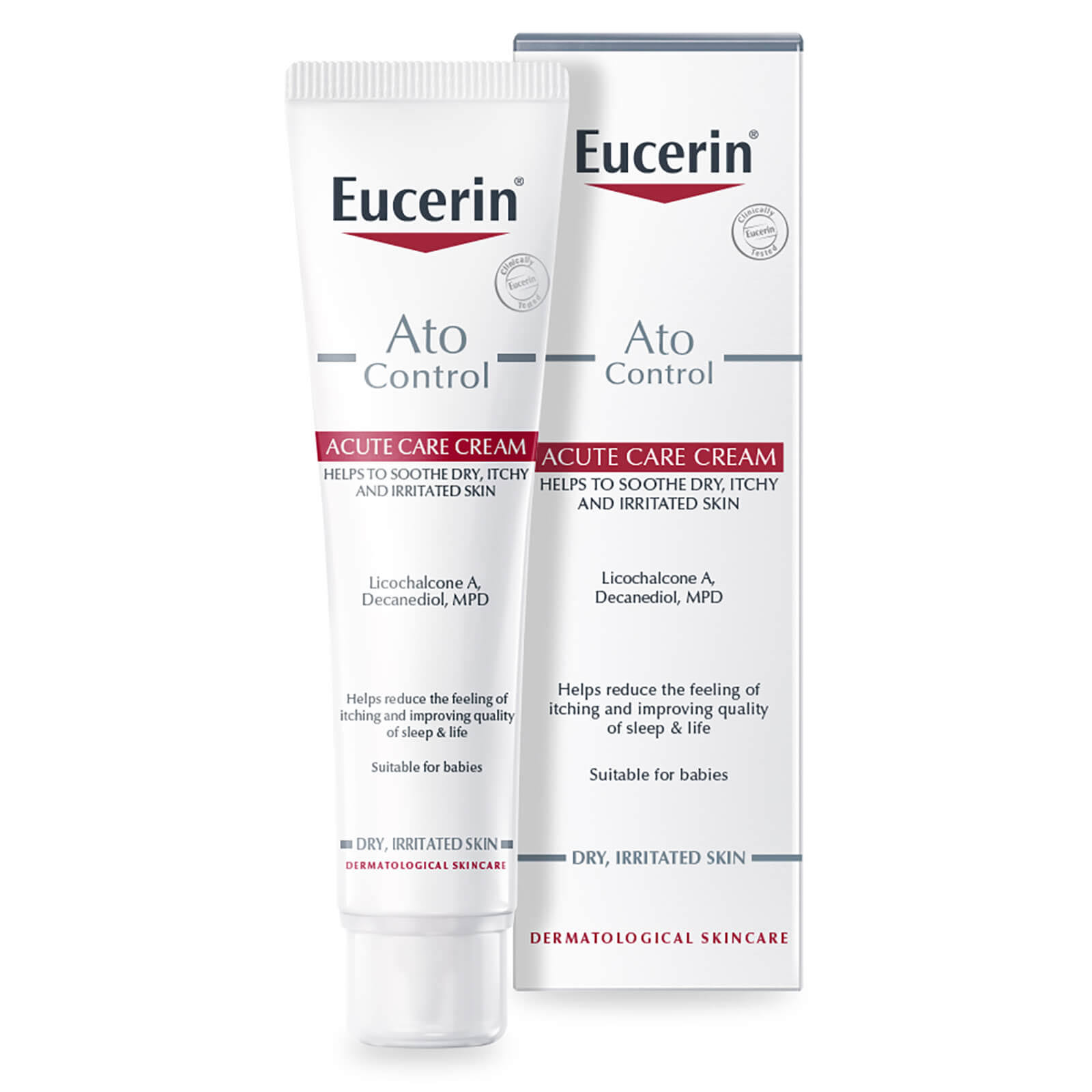 Eucerin AtoControl Acute Care Cream - Dry Skin, 40ml