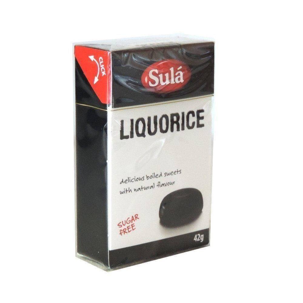 Sula Liquorice Sugar Free Sweets 42G