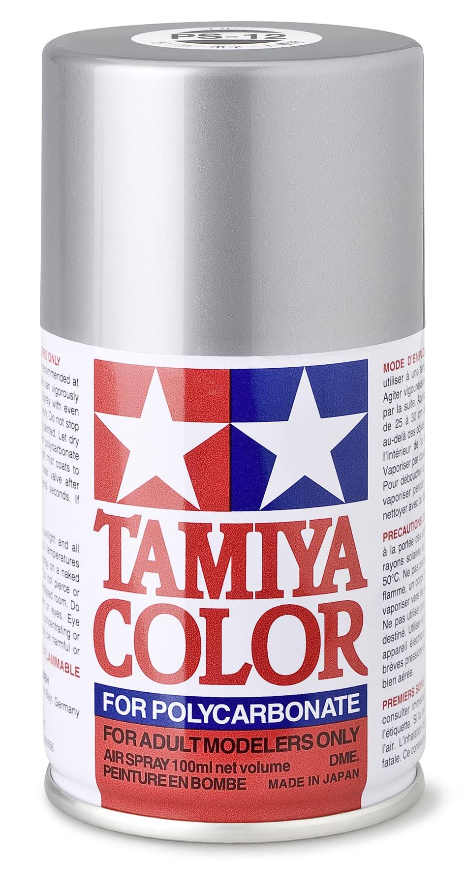 Tamiya Color For Polycarbonate Spray - Silver