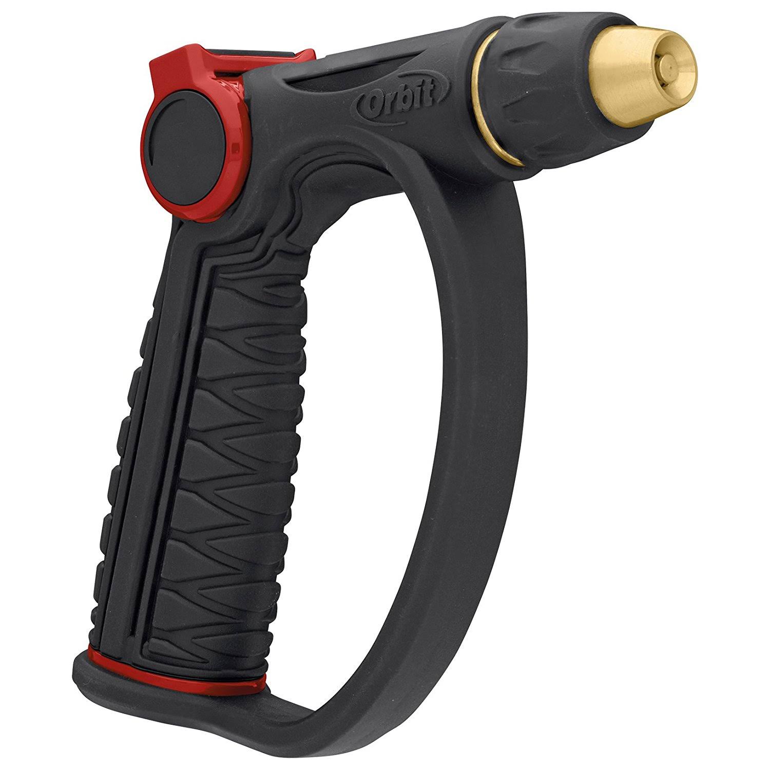 Orbit 58984 Thumb Control D-grip Contractor Adjustable Pistol - Brass Nozzle