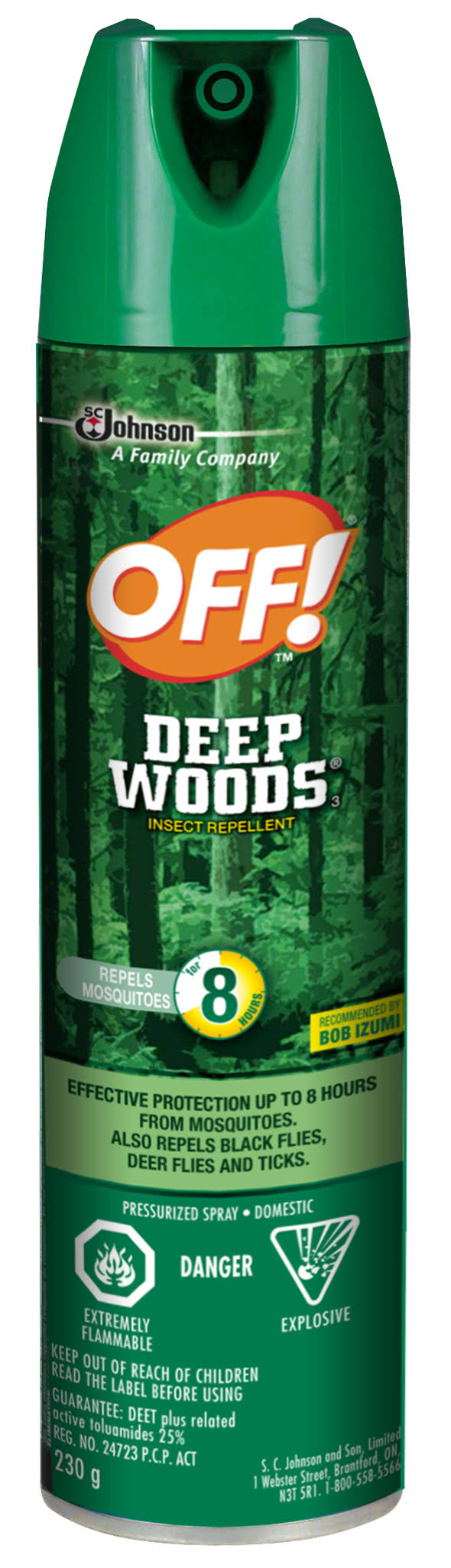 Off Deep Woods Insect Repellent - 230g