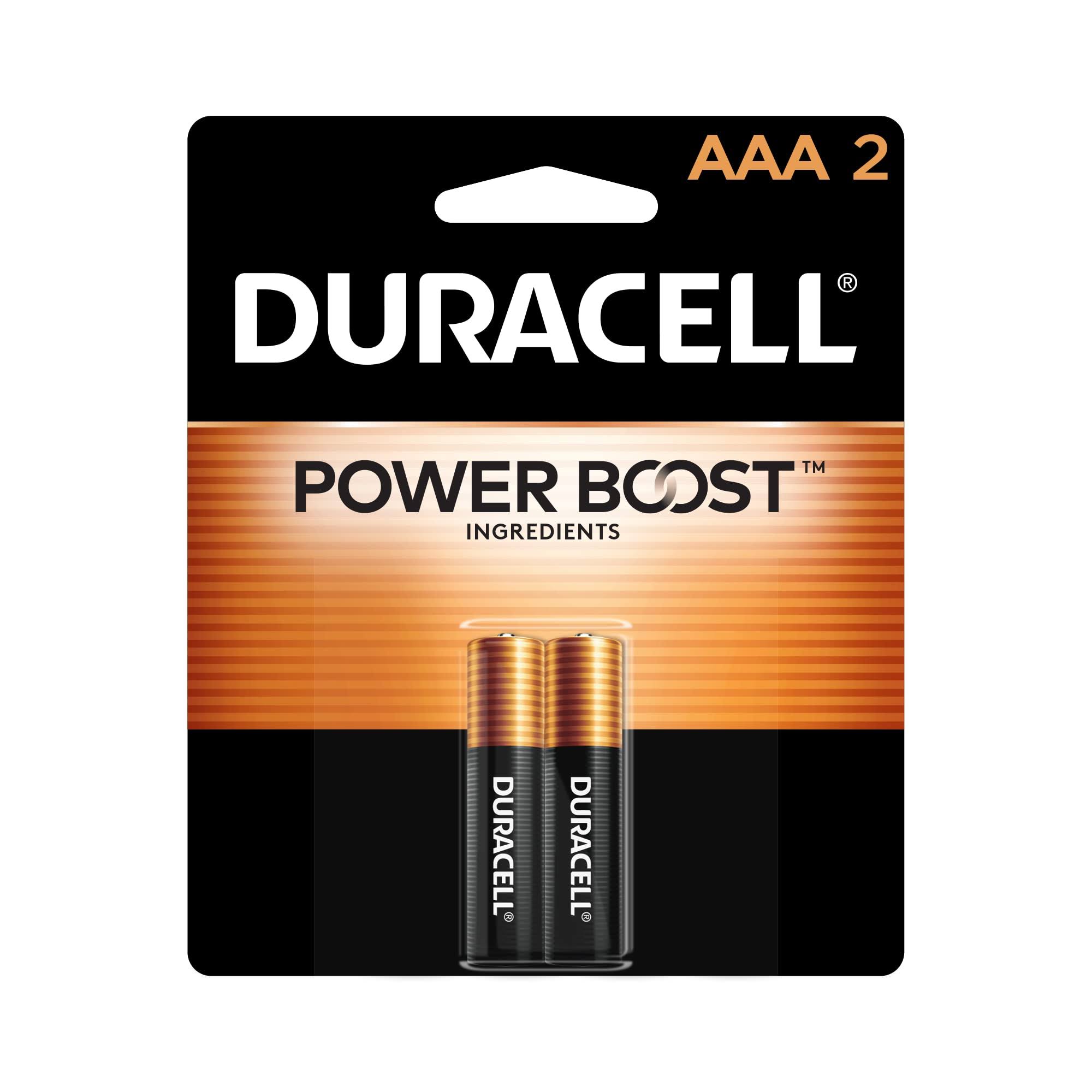 Duracell AAA Alkaline Batteries - 2 pack