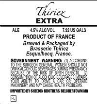 Thiriez Extra Farmhouse Ale (11.2oz Bottle)