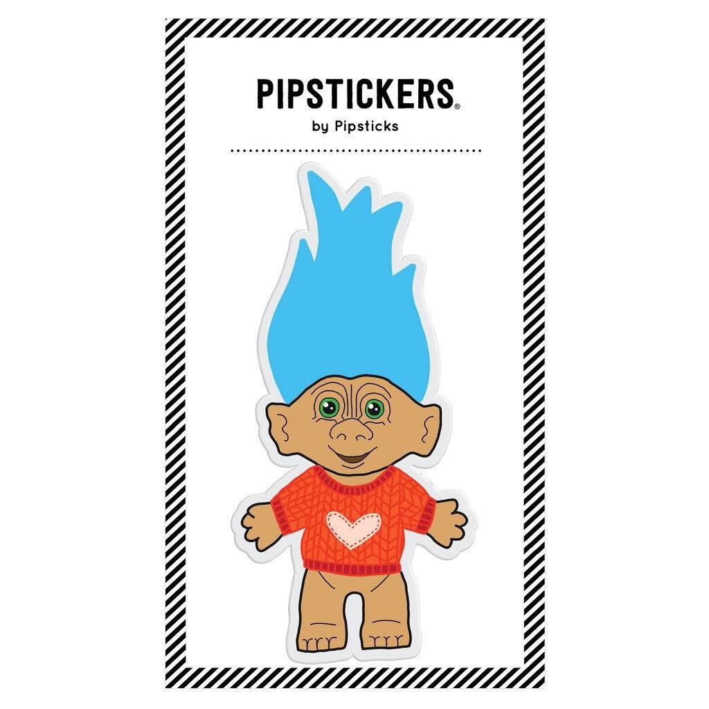 Pipsticks Big Puffy Troll Sticker