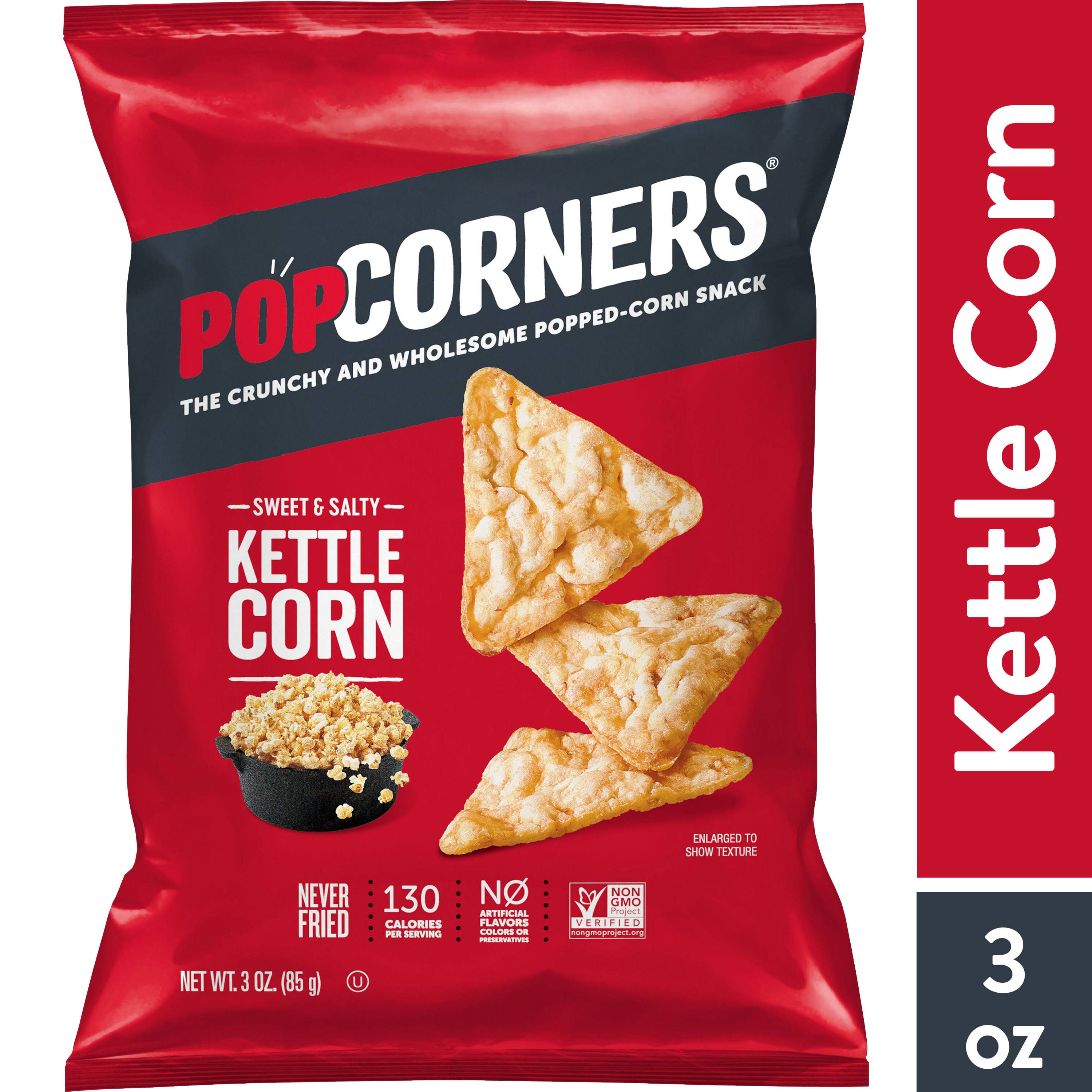 Popcorners Popped Corn Chips - Kettle, 85g