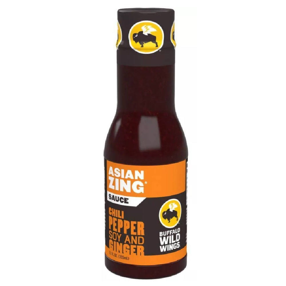 Buffalo Wild Wings Asian Zing Sauce, Chili Pepper Soy and Ginger - 12 fl oz