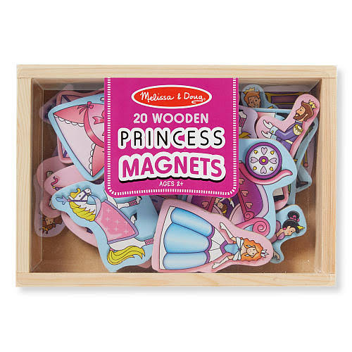 Melissa & Doug Wooden Princess Magnets