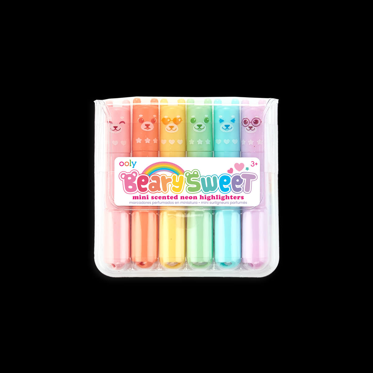 Ooly Highlighters W. Scent - Beary Sweet - 3 Pcs