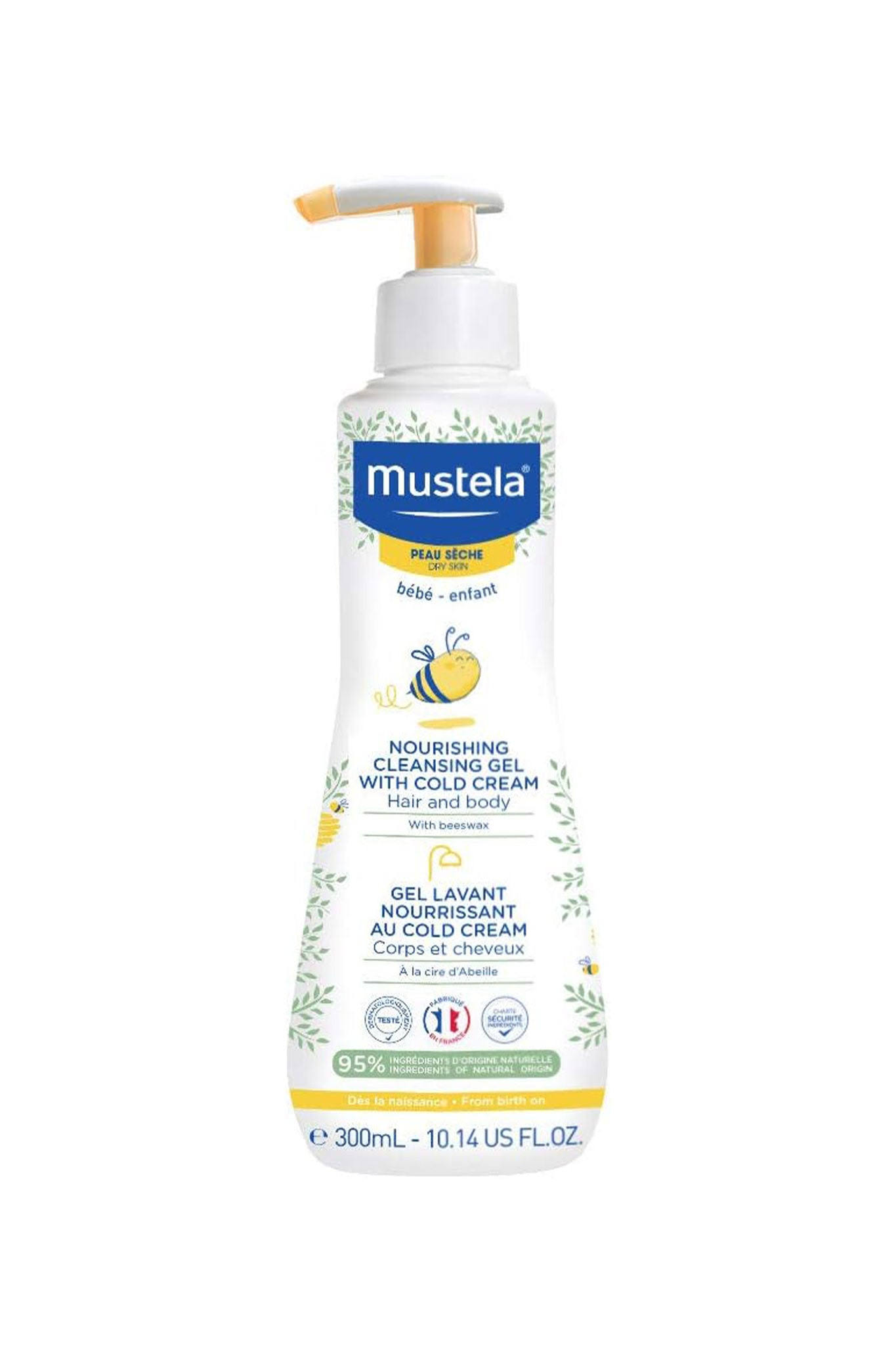 MUSTELA NOURISHING CLEANSING GEL WITH COLD CREAM 300ML