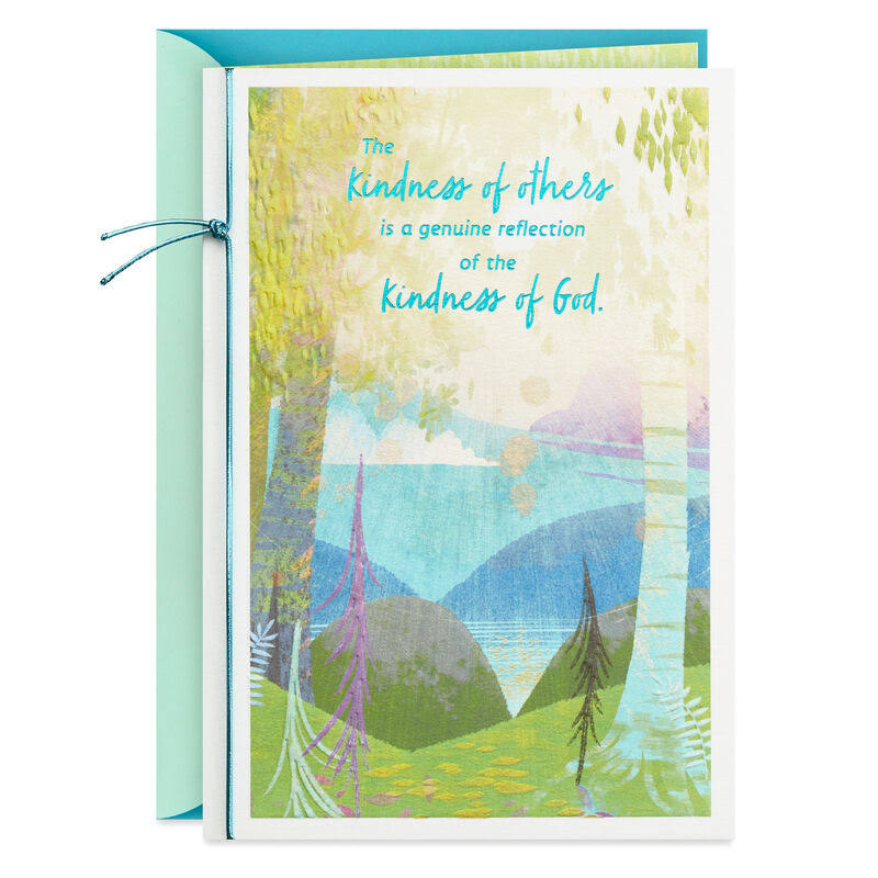 Hallmark Thank You Card, Kindness in The World Religious Thank You Card