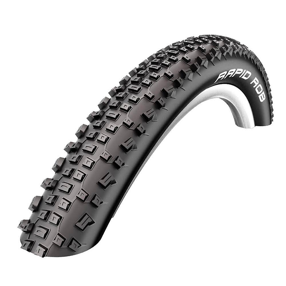 Schwalbe Rapid Rob HS 391 Mountain Bicycle Tire Wire Bead - Black