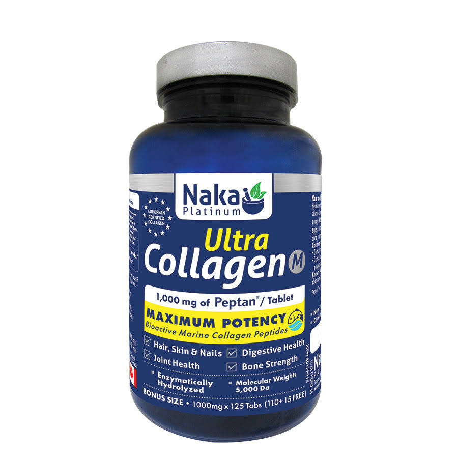 Naka Platinum Ultra Collagen (Marine Source) 125 Tablets