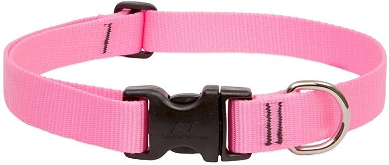 Lupine Adjustable Dog Collar - Pink