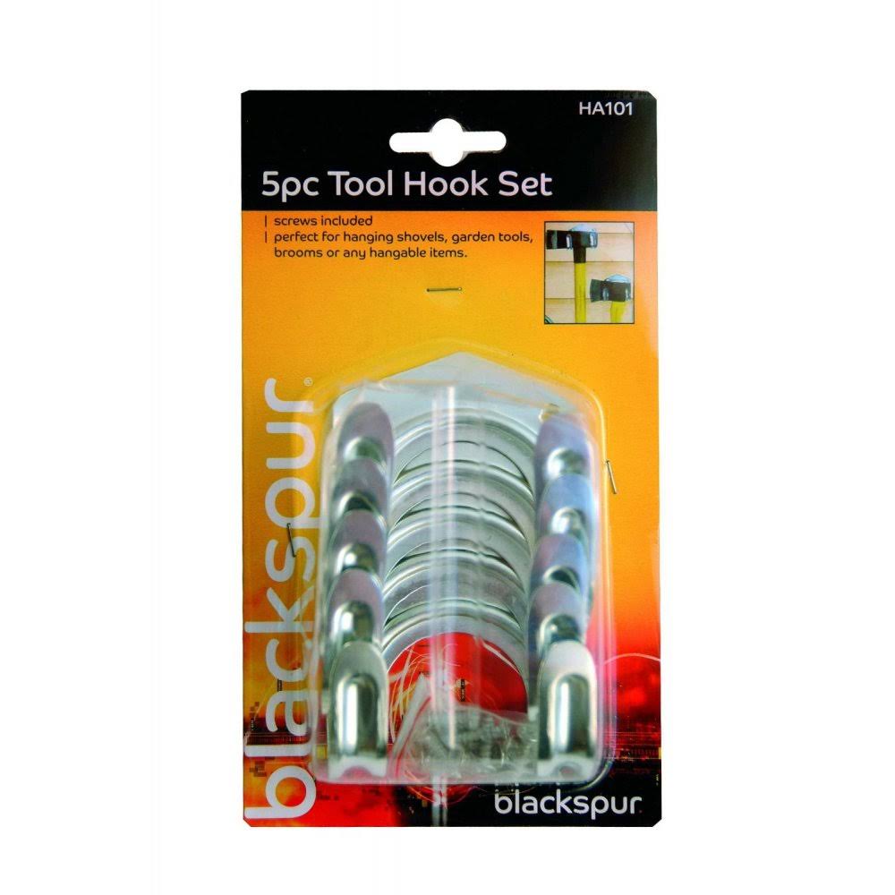 Blackspur 5 Piece Tool Hook Set