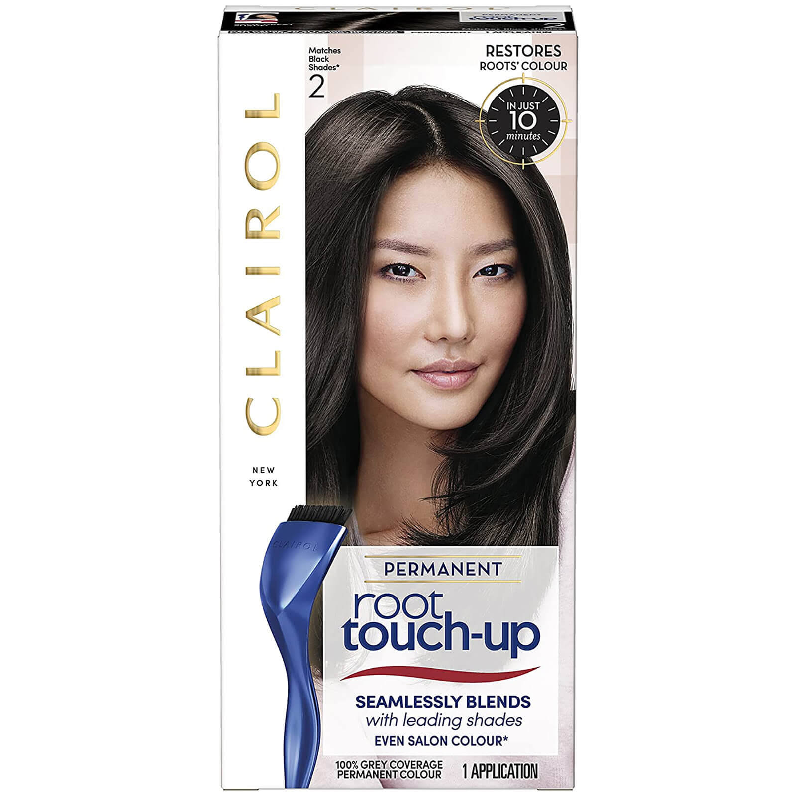 Clairol Root Touch Up Hair Dye - 2 Black
