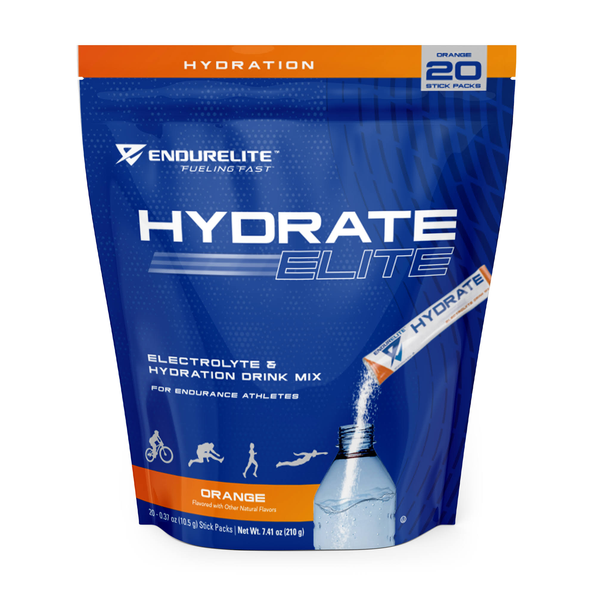 Endurelite Hydrate Elite 20 Packets / Orange