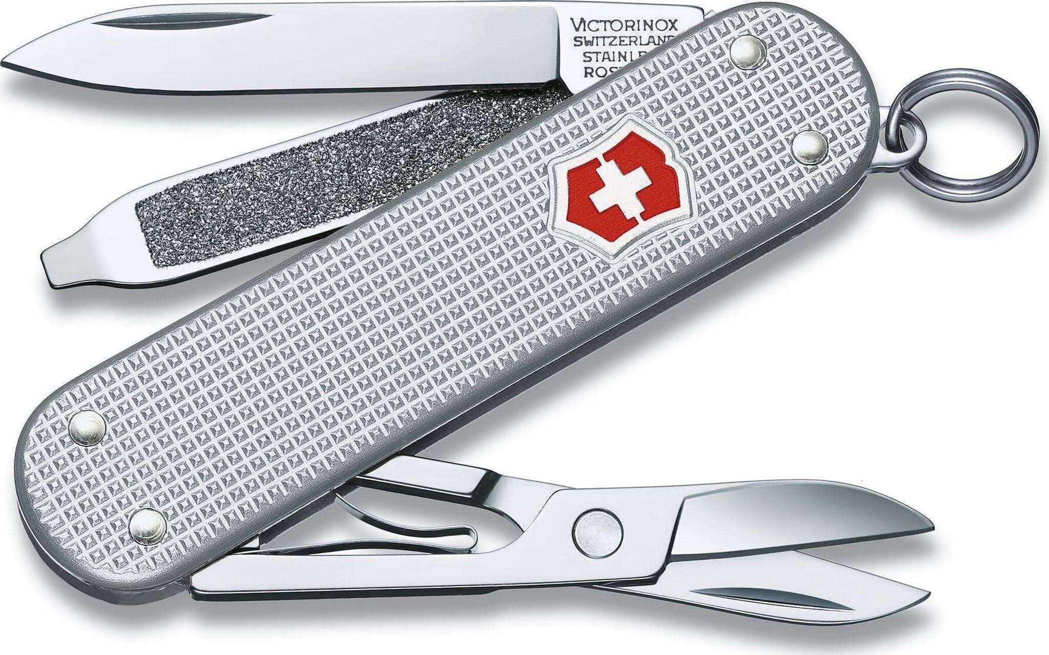 Swiss Army - Silver Alox Classic SD Small Pocket Knife - 53012