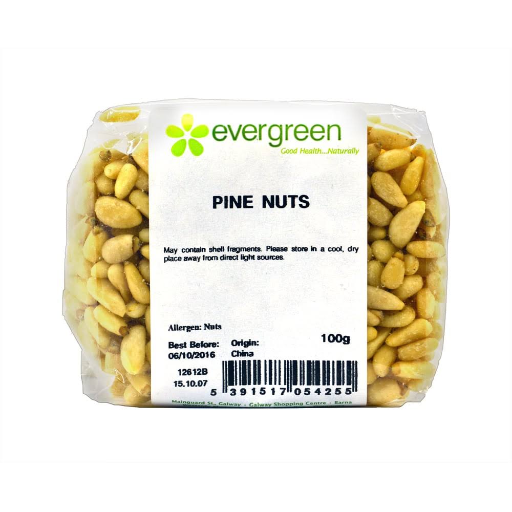 Evergreen Healthfoods Pine Nuts - 100g