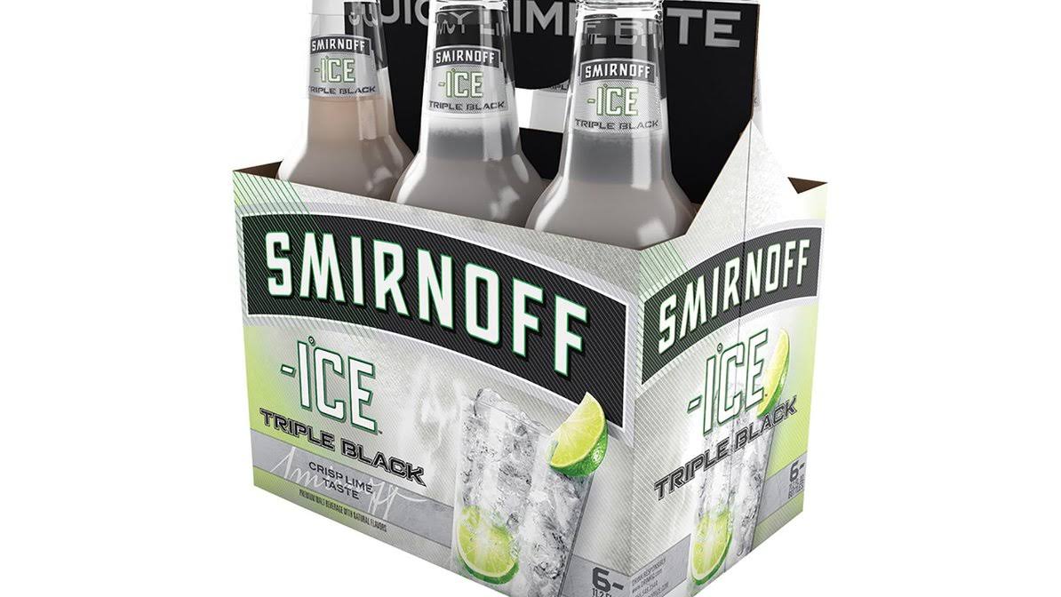 Smirnoff Ice Tripe Black - 6 Bottles
