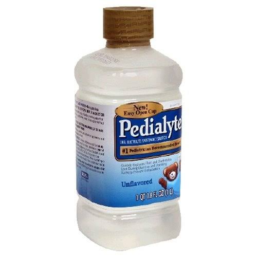 Pedialyte Oral Electrolyte Maintenance Solution - Unflavored, 1L