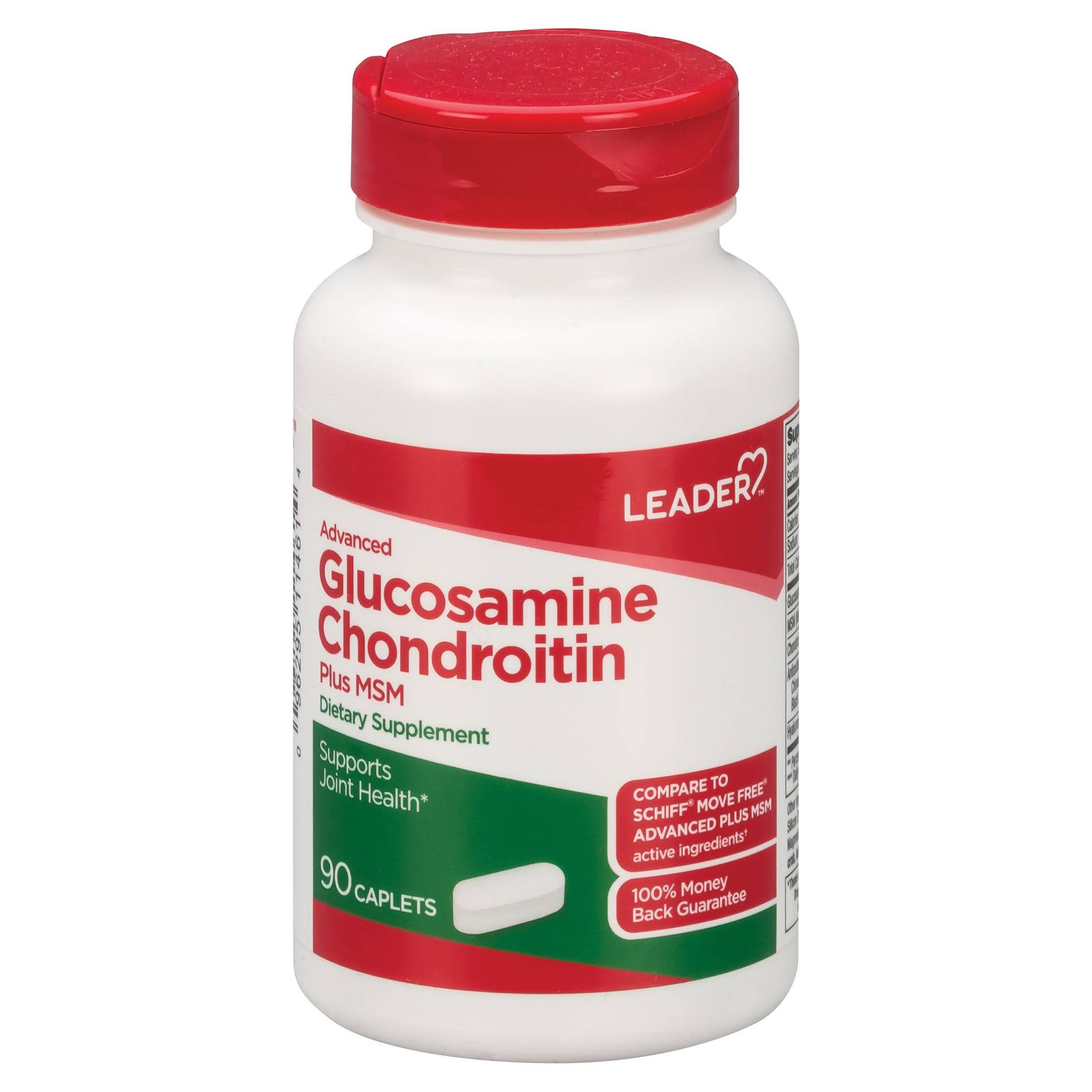 Leader Glucosamine Chondroitin - Advanced, 90 ct