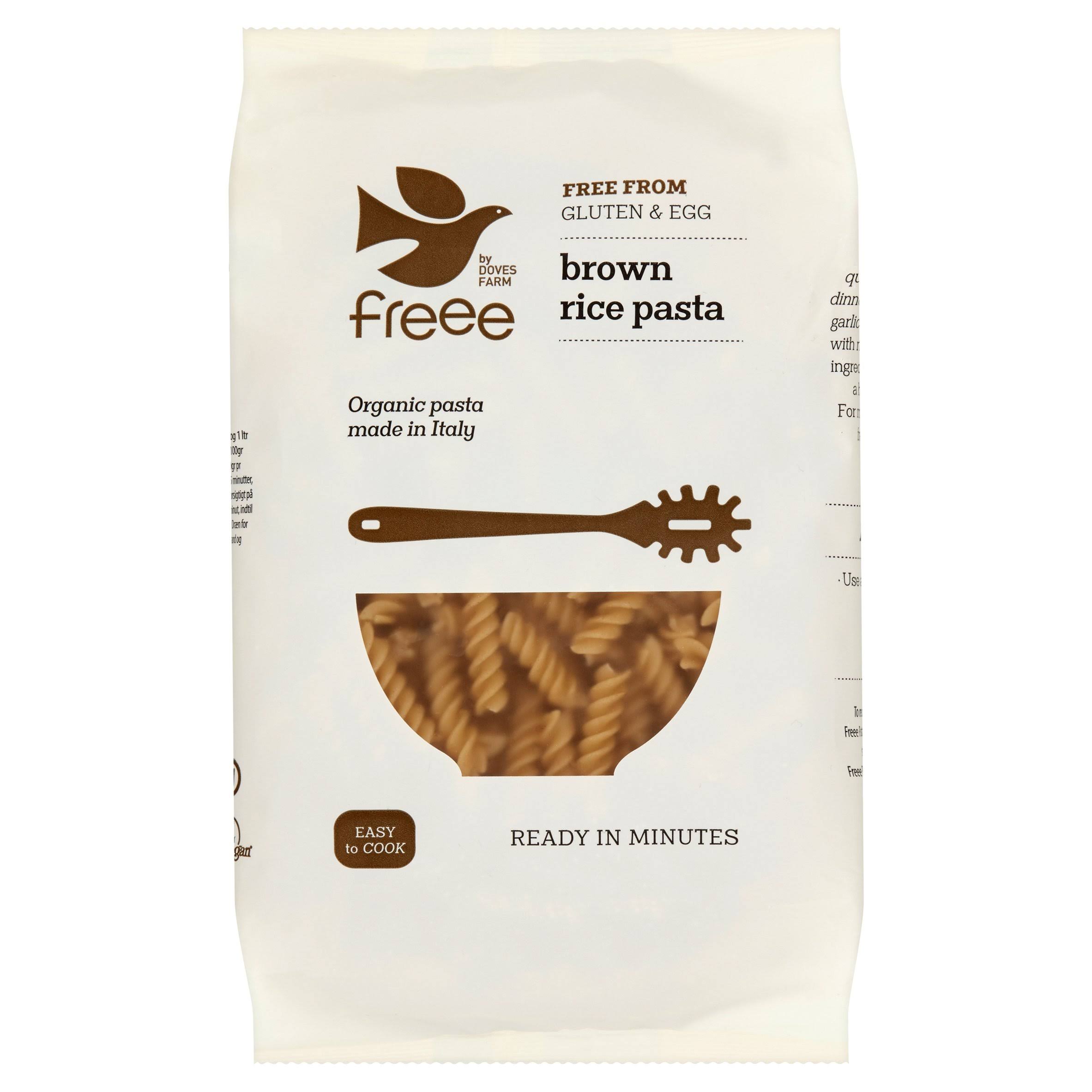 Doves Farm Organic Brown Rice Pasta - 500g, Gluten Free