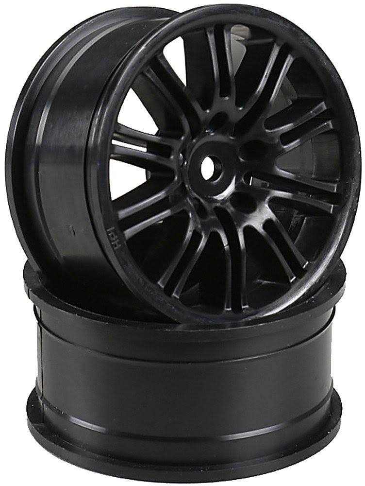 HPI Racing 3771 10 Spoke Motor Sport Wheel 26mm Black