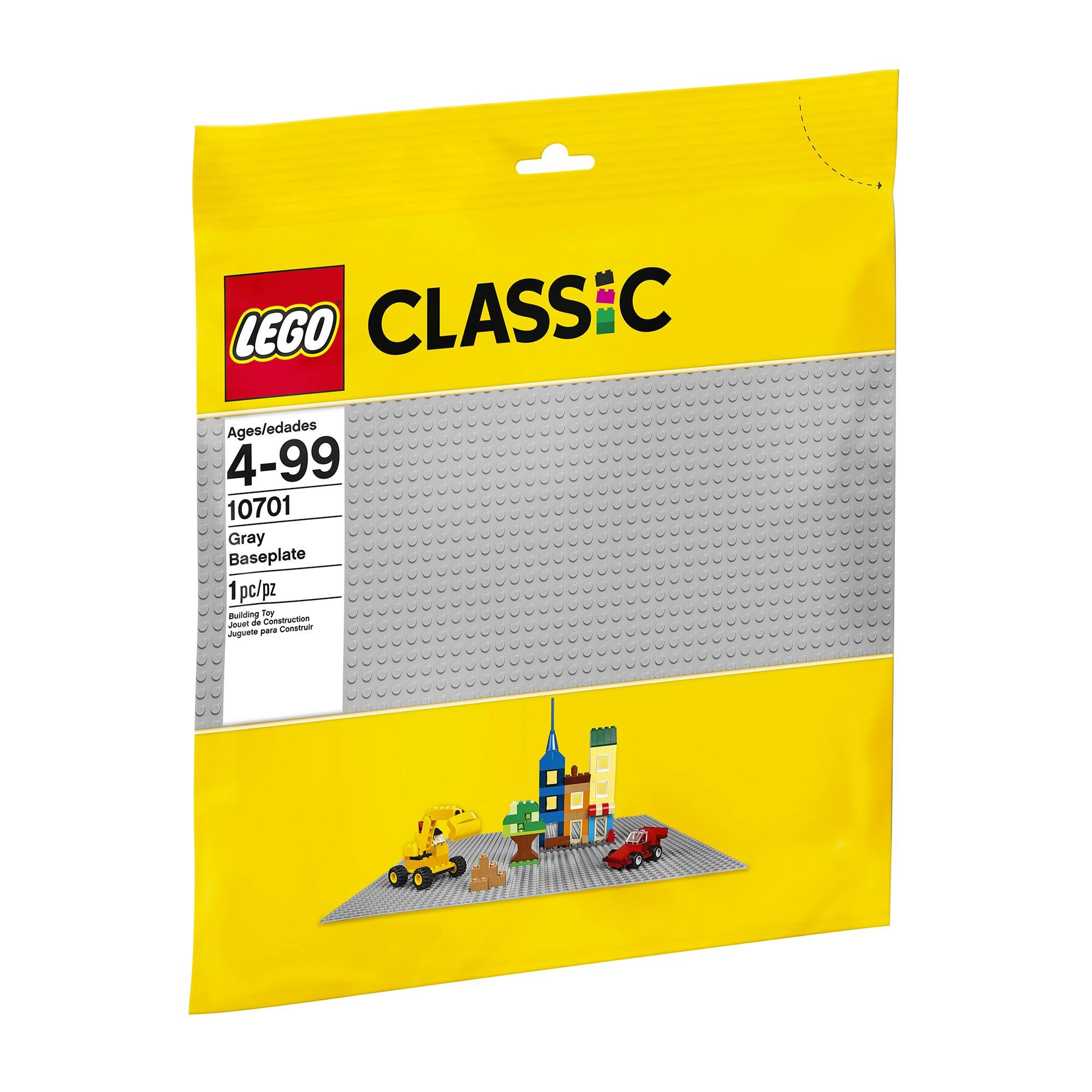 Lego Classic Baseplate - Gray