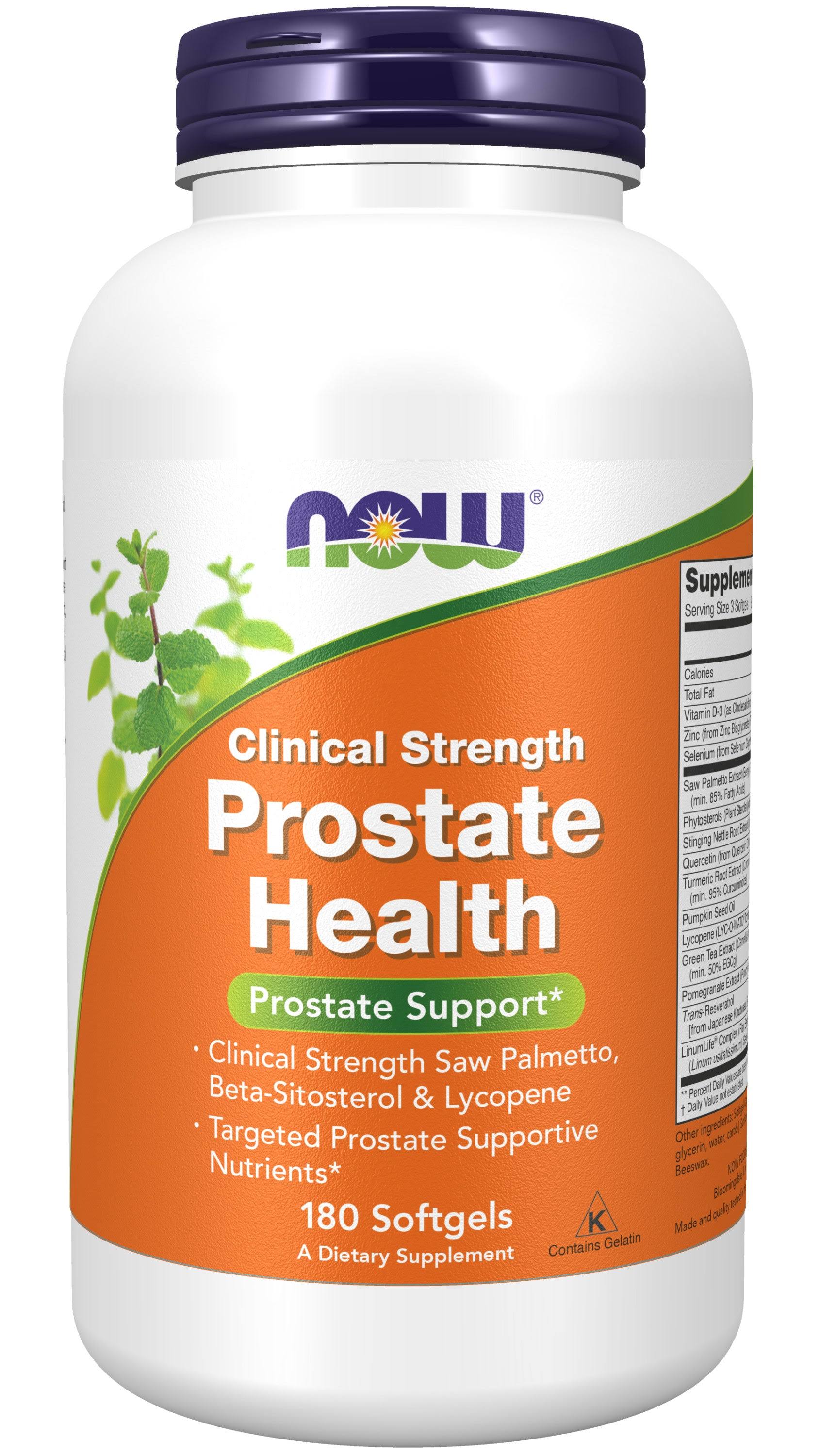 Now Foods Clinical Strength Prostate Health Softgels - x180