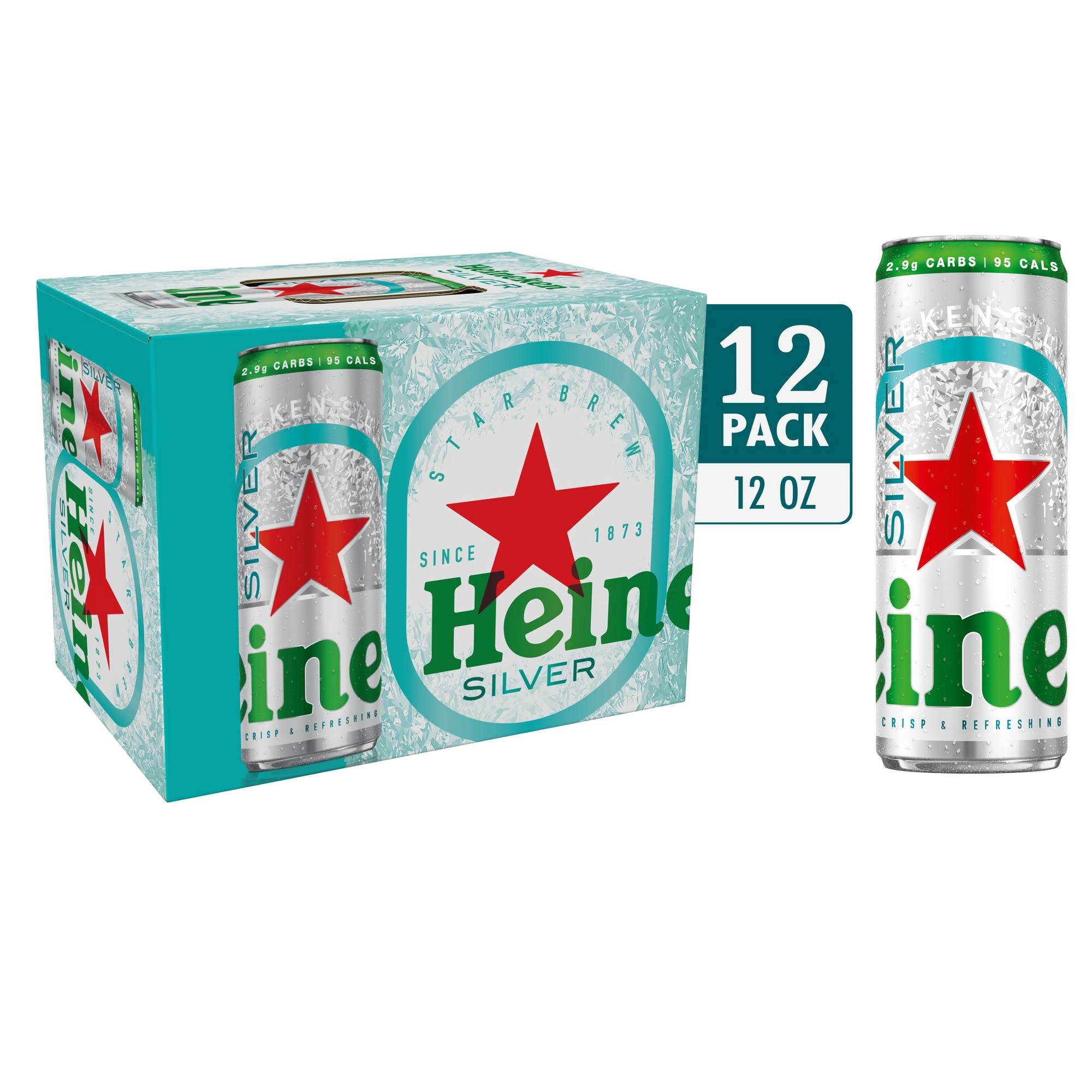 Heineken Silver - 12 Pack, 12 oz Cans