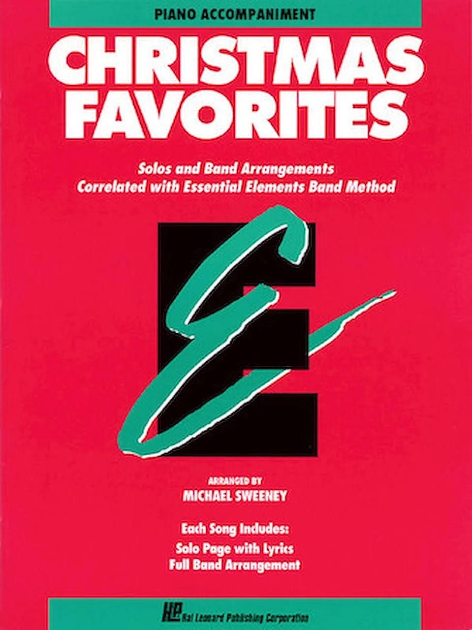 Hal Leonard Essential Elements Christmas Favorites Piano Accompaniment