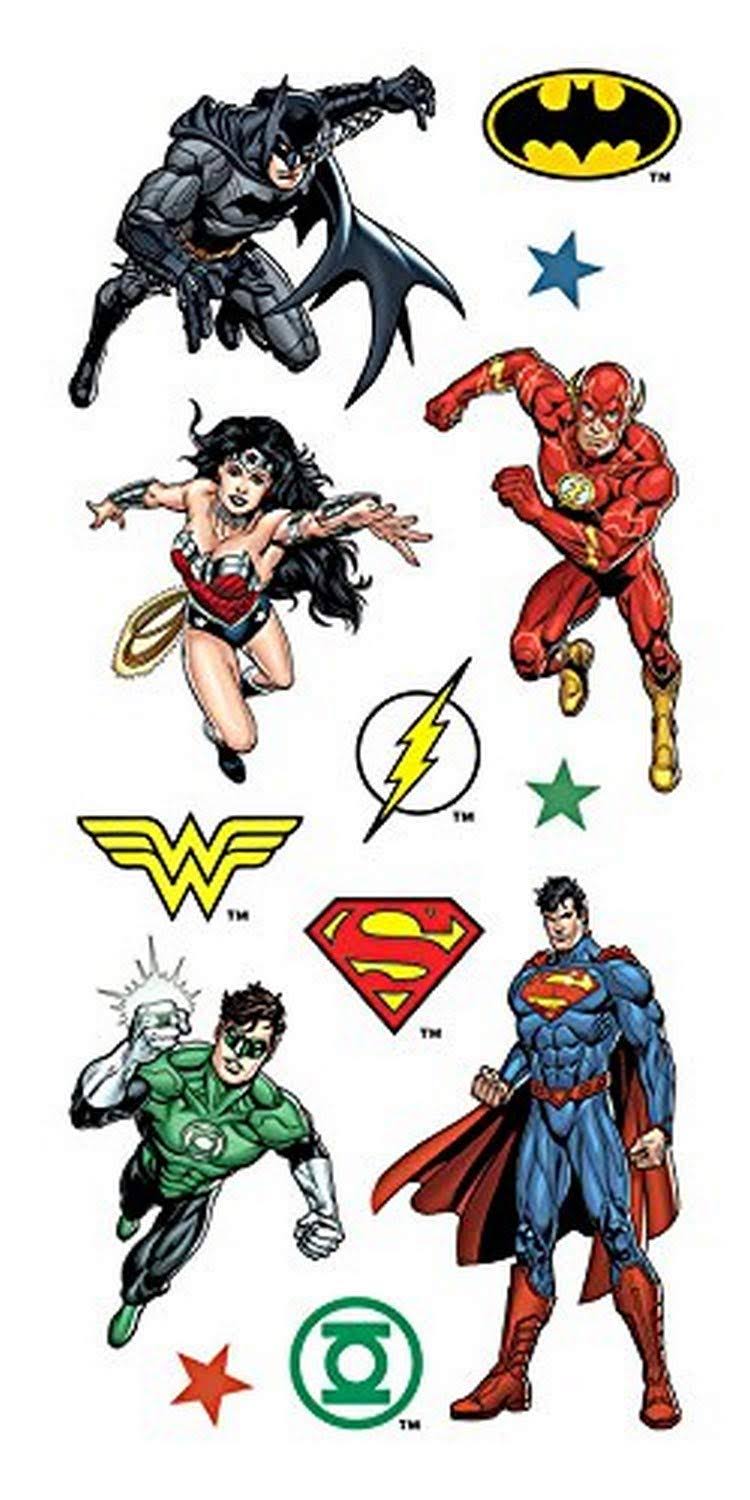 Paper House Stickers- Justice League