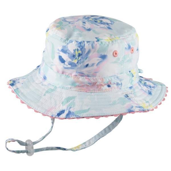 Millymook Kids Sun Hat Baby Girls Bucket - Blush Mint 50+UV Rating - Mint 0-12M Unisex